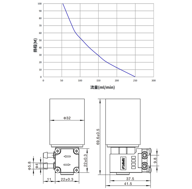 TF22-A24-C喷墨打印机泵